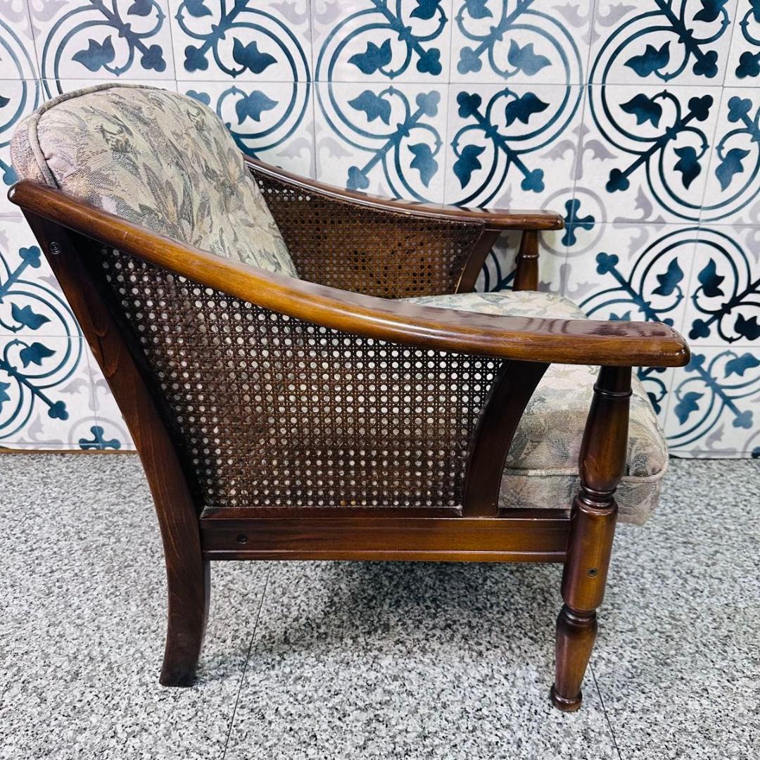 カリモク家具 木製 家具 椅子 アームチェア 1人掛けソファ