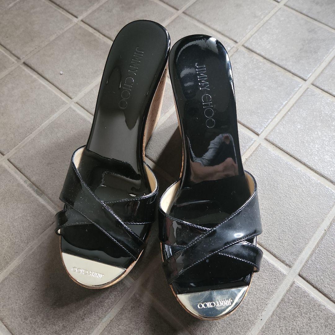 Jimmy Choo ブラック ミュール