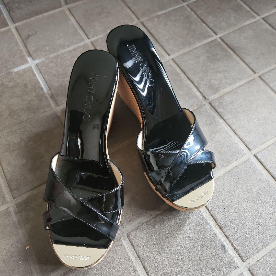 Jimmy Choo ブラック ミュール