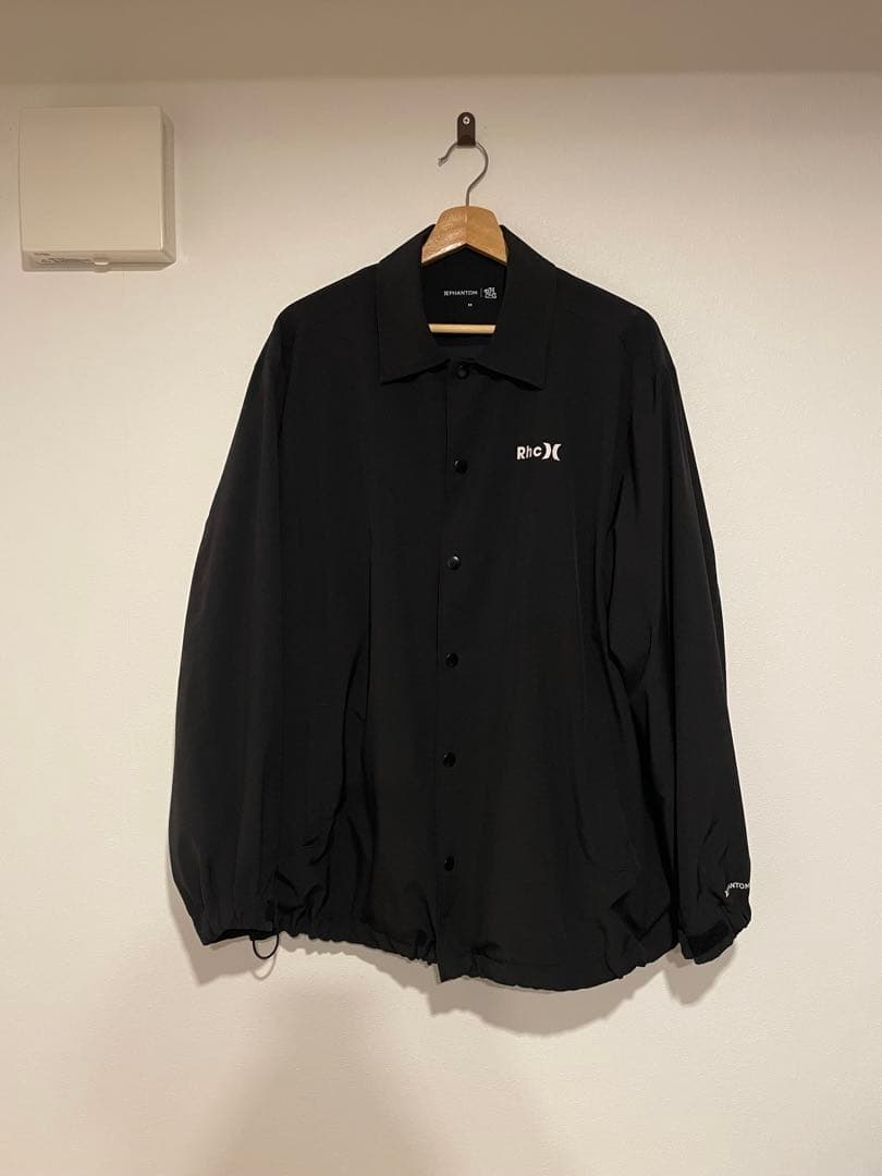 Hurley×RHC PHANTOM コーチジャケット M ブラック