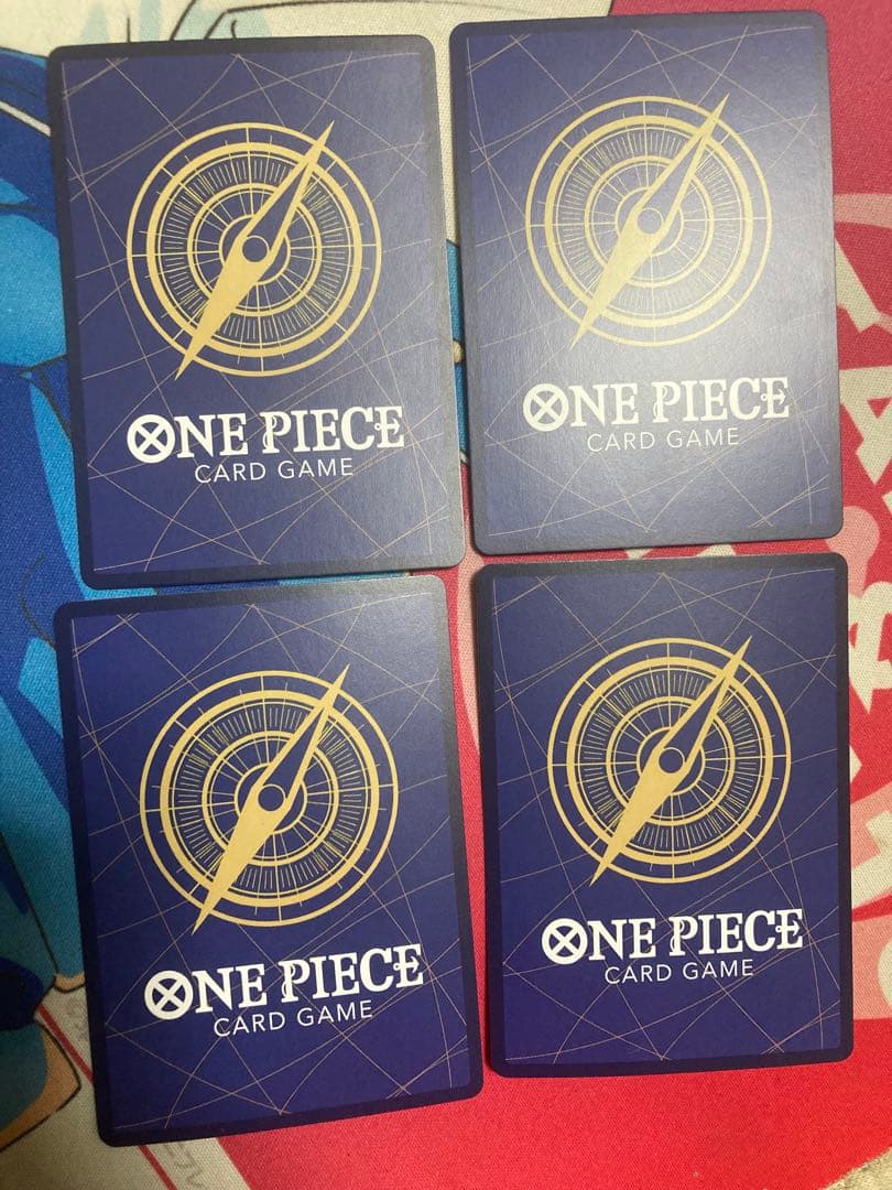 神避　カムサリ　OP13 SP パラレル　4枚セット 紫　ワンピースカード