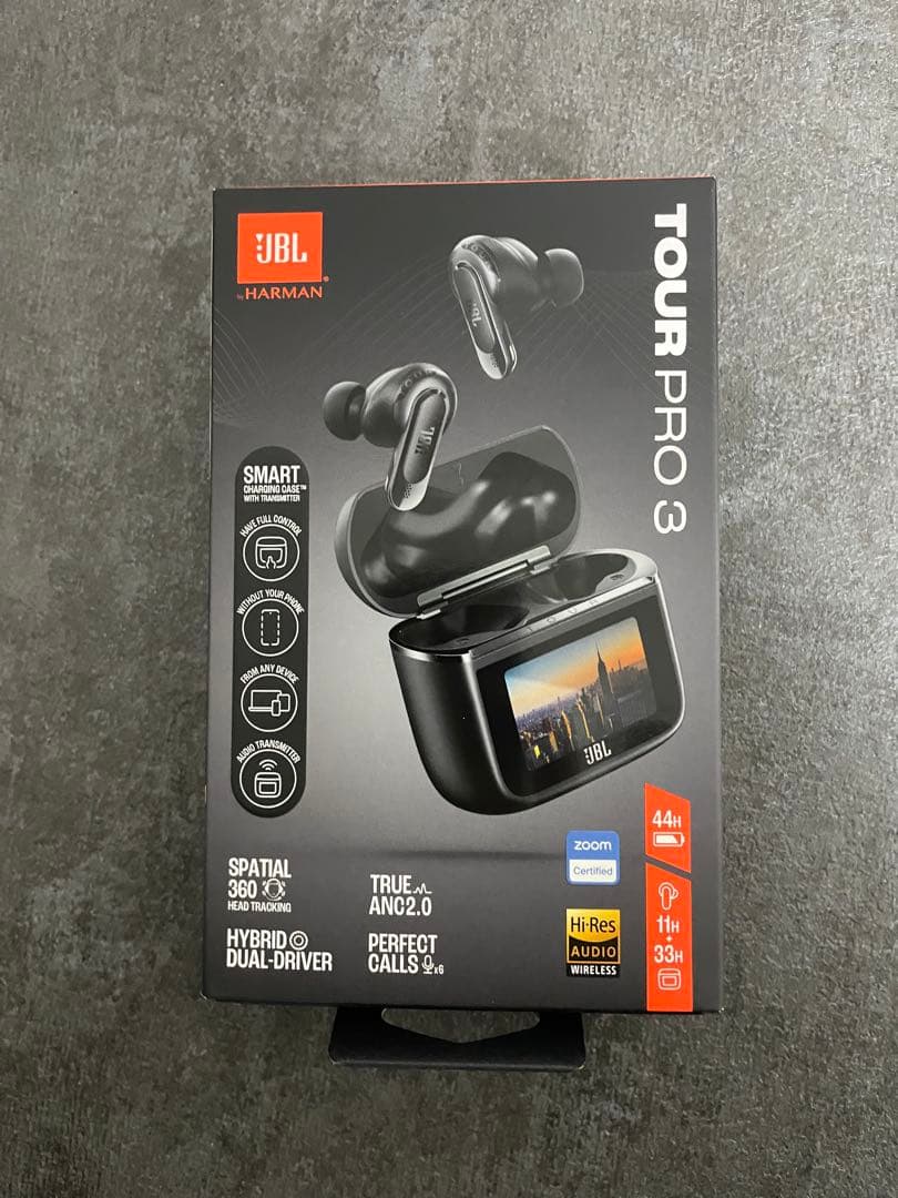 【2025/11/30購入 美品】JBL Tour Pro 3 Black