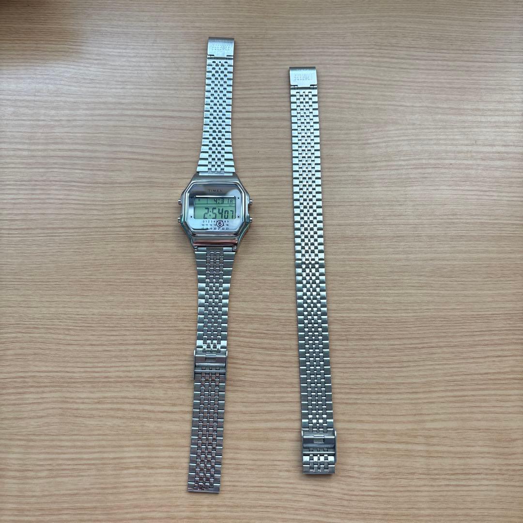 TIMEX Maison Margiela mm6 時計　シルバー　マルジェラ