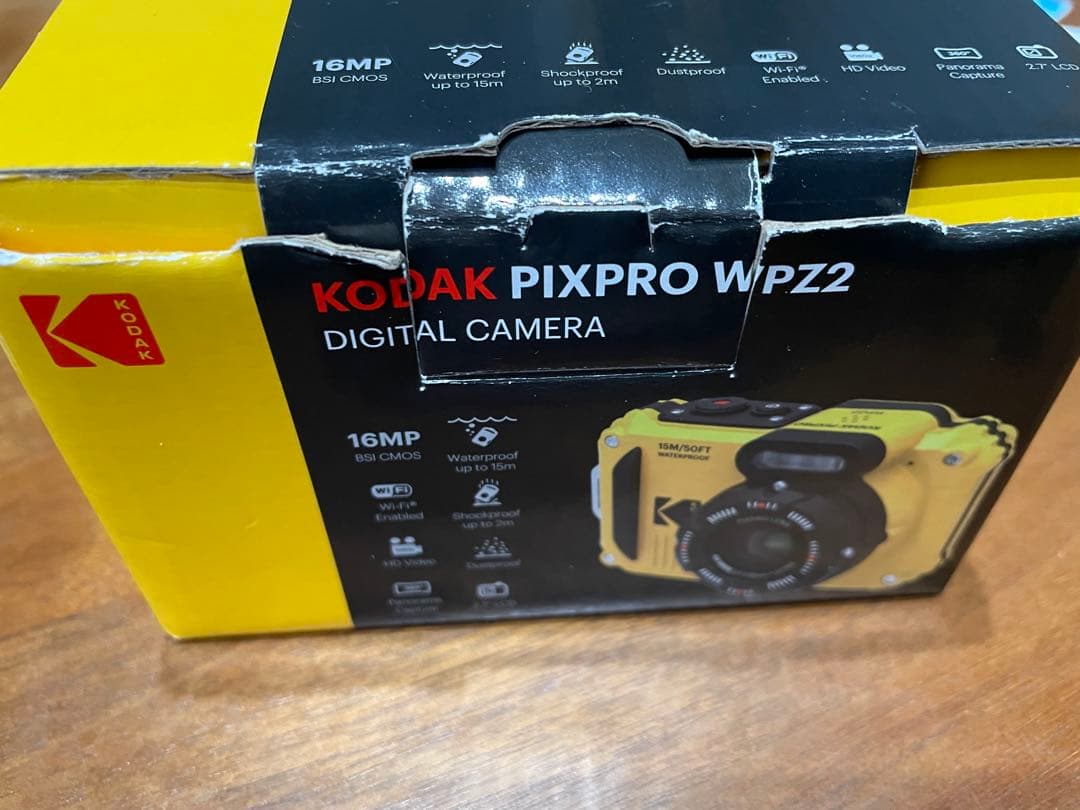 Kodak PIXPRO WPZ2 防水デジタルカメラ