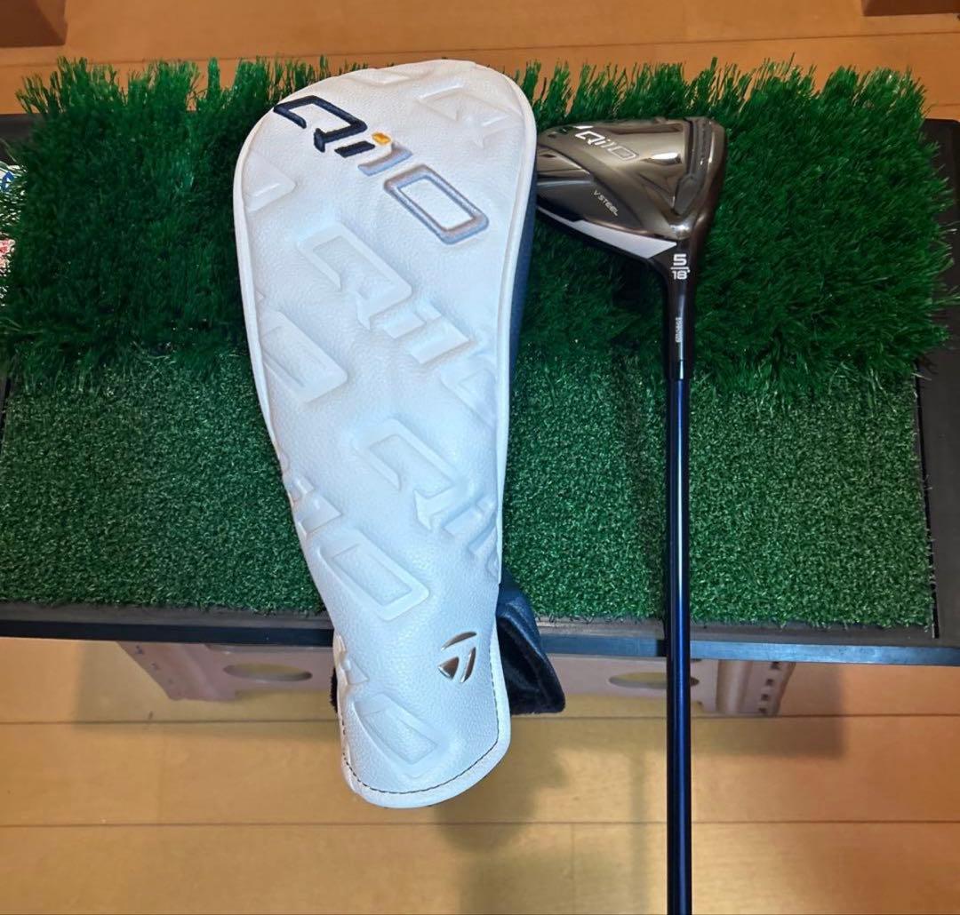 【美品】テーラーメイドQi10FW#5FlexS ディアマナ50s