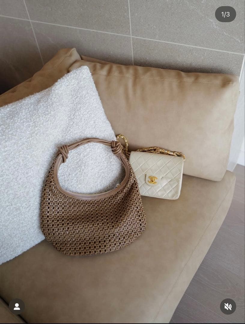 Aimeine ノットハンドルクロシェバッグ