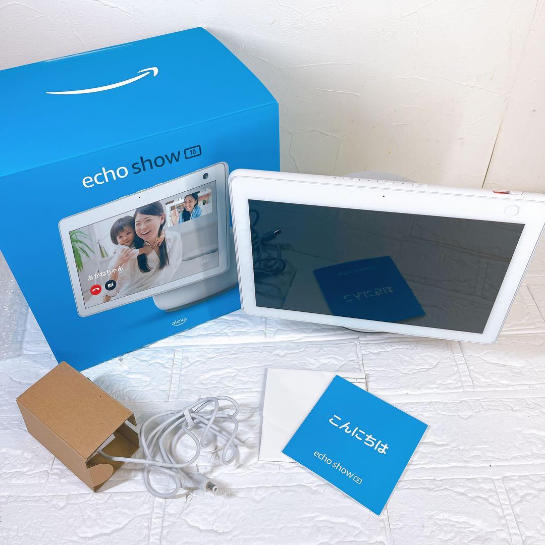 極美品　Echo Show 10 (エコーショー10) 第3世代　T4E4AT