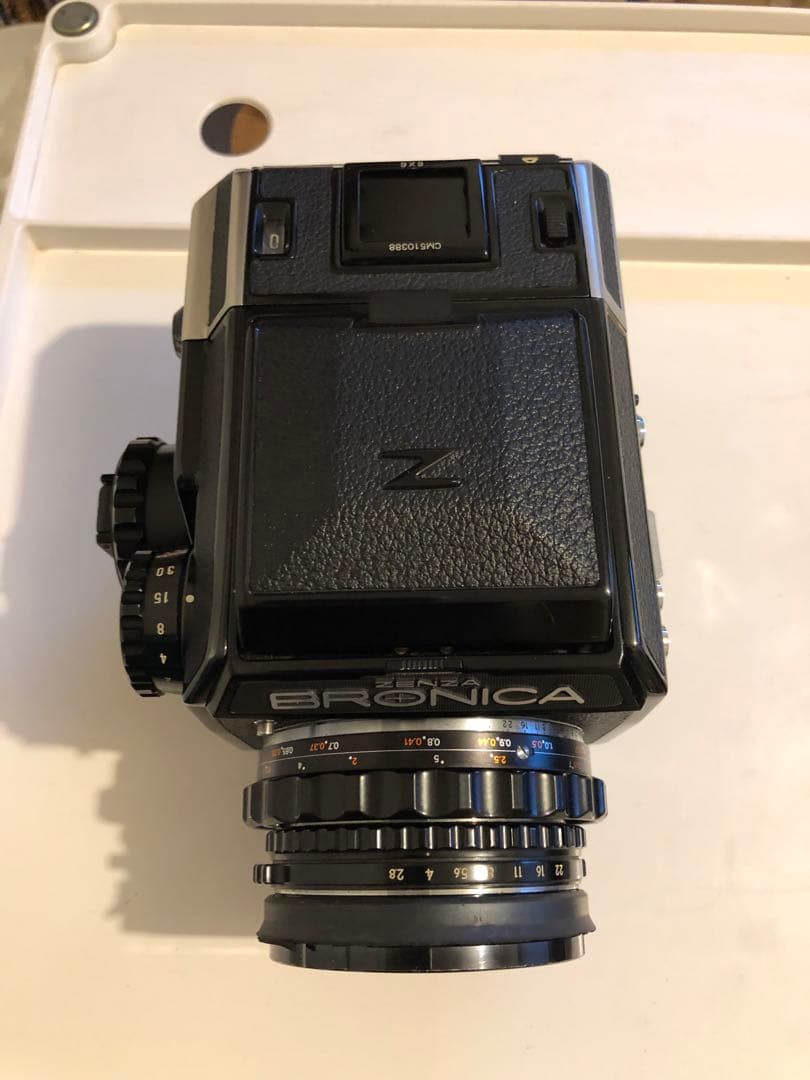 BRONICA 中判カメラ レンズ、フィルムバック付き