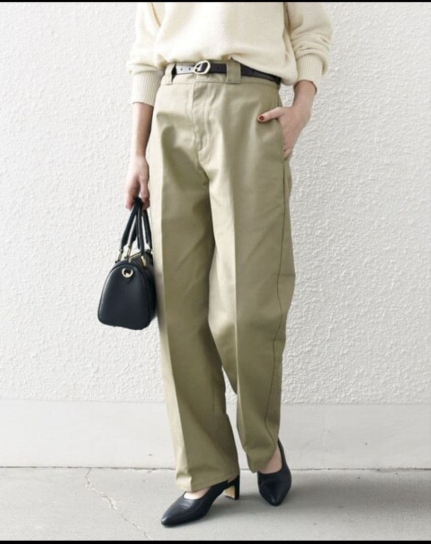 新品未使用　SHIPS any別注Dickies　874 T/C チノパンツ