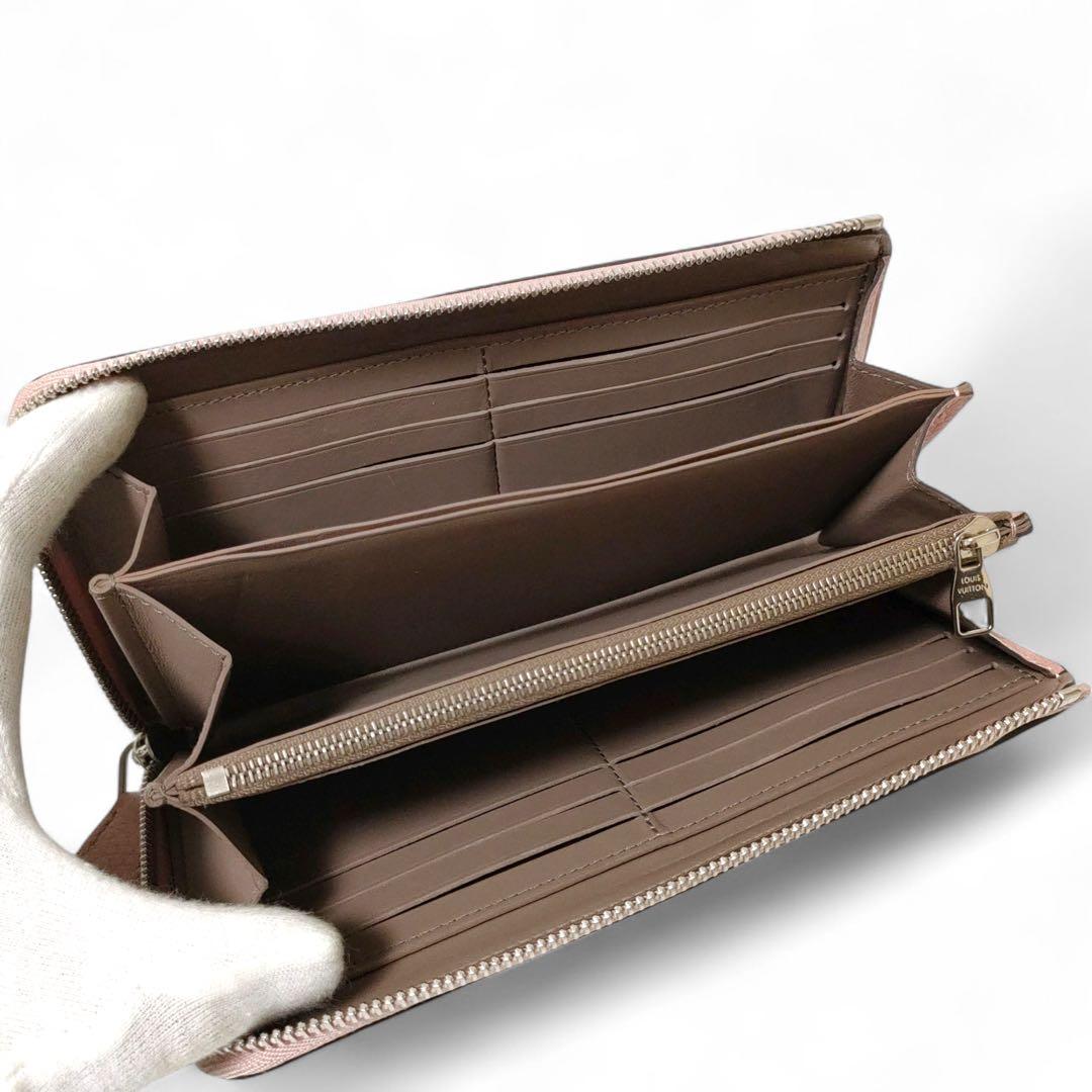 未使用級✨ルイヴィトン トリヨンレザー ポルトフォイユ コメット マグノリア