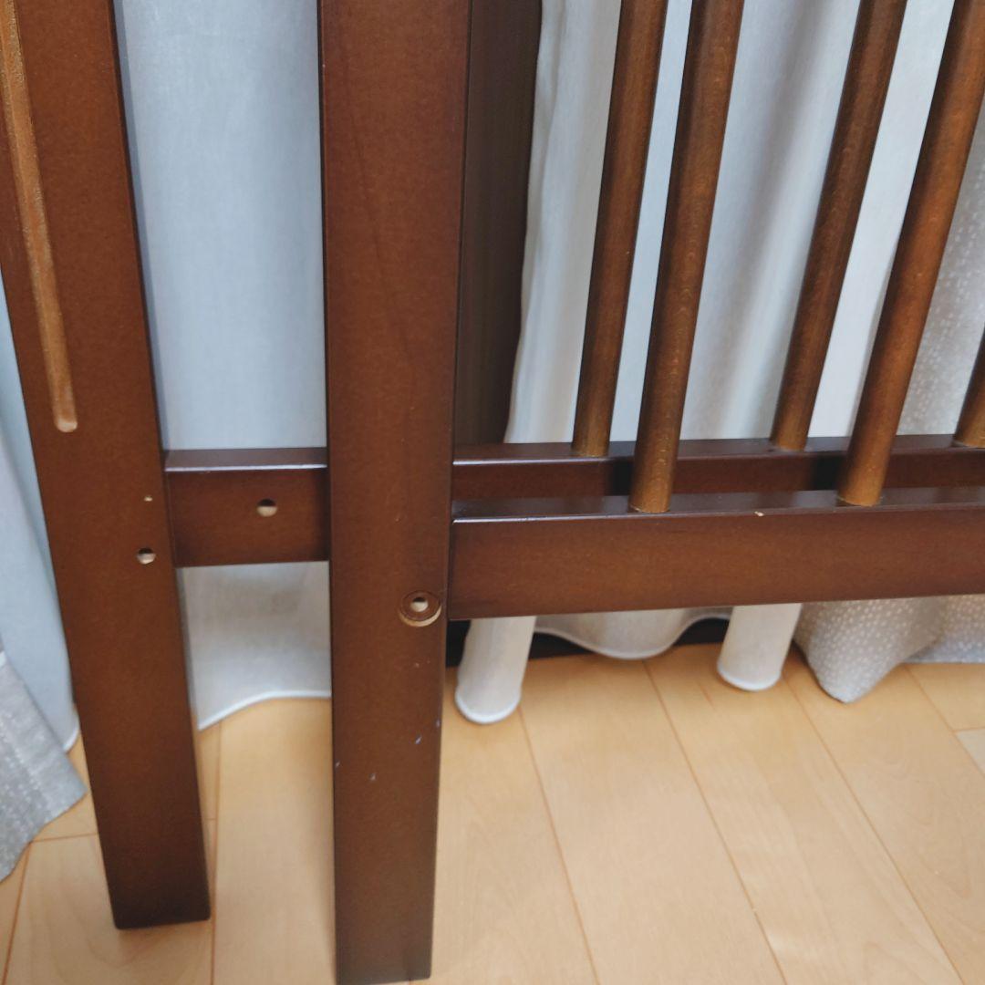 ベビーベッド　EASEすのこハイベッド 赤ちゃん本舗 送料要相談