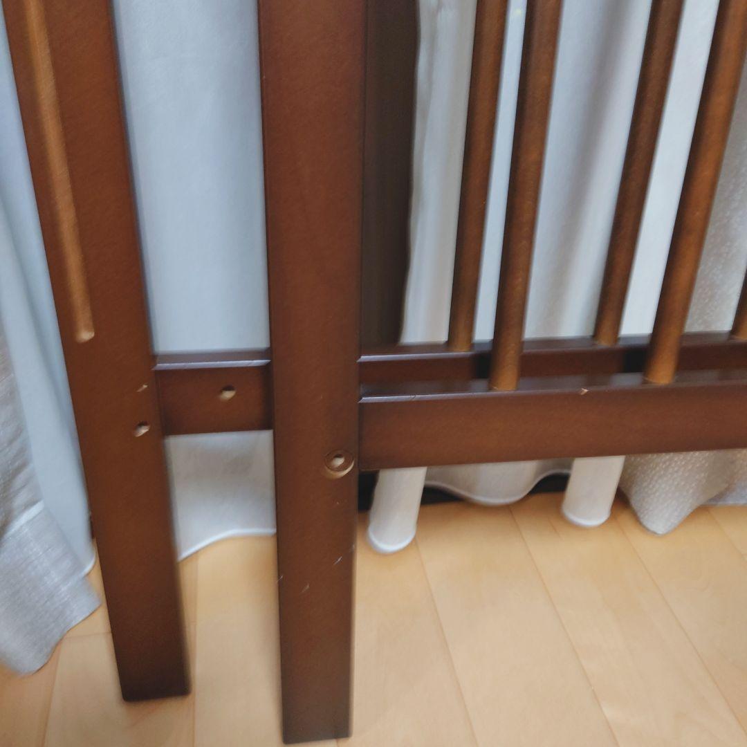 ベビーベッド　EASEすのこハイベッド 赤ちゃん本舗 送料要相談