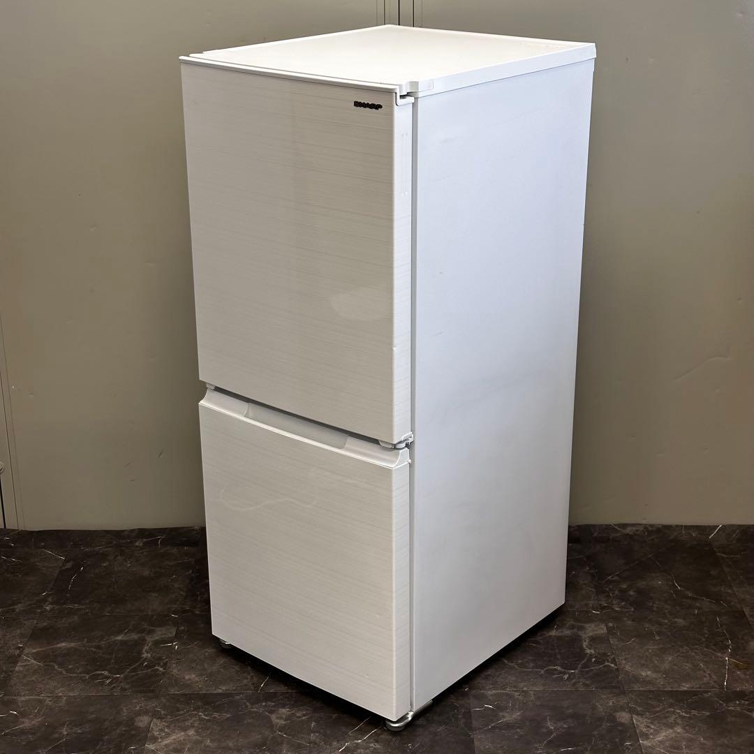♪送料込！設置対応◎2021年SHARP 冷凍冷蔵庫152LSJ-D15G-W