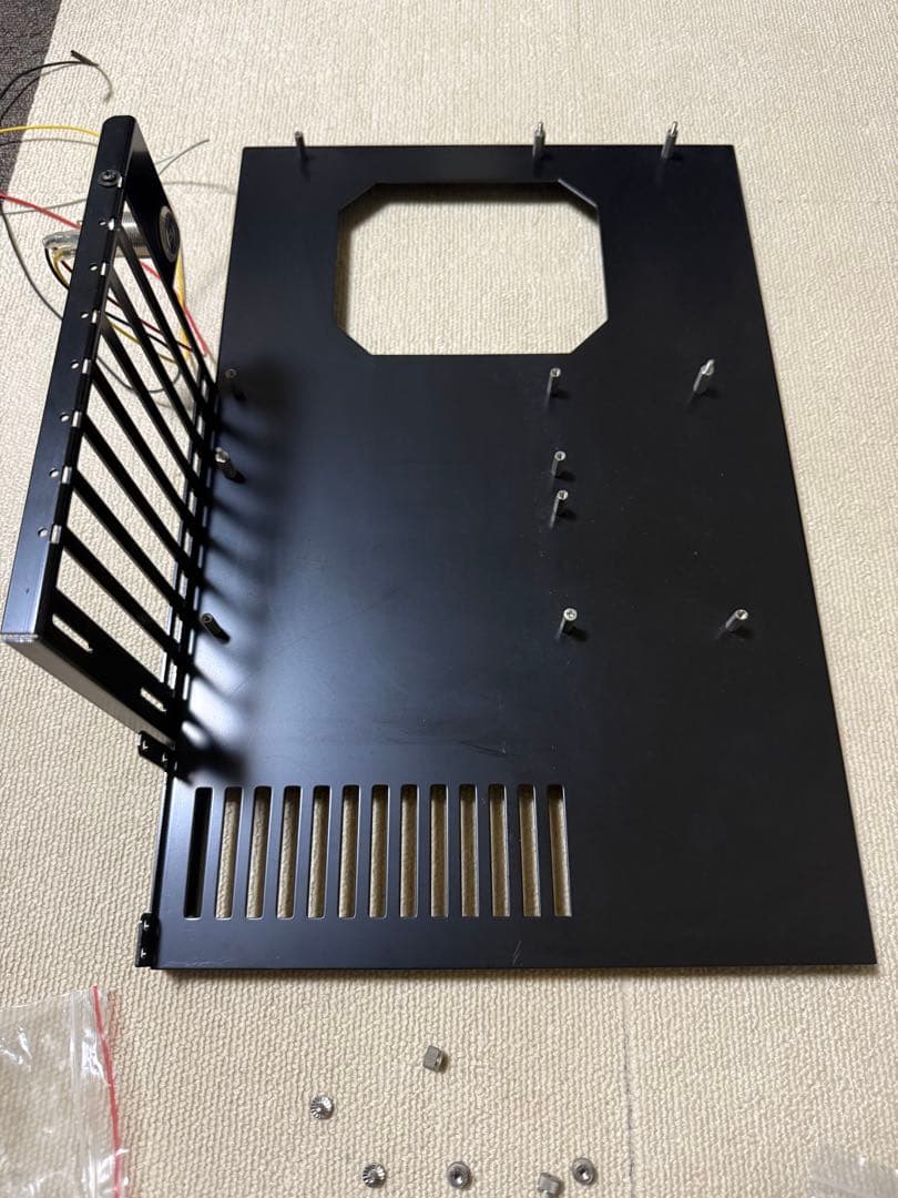 ブラック PCケース　ベンチ台　テストボード