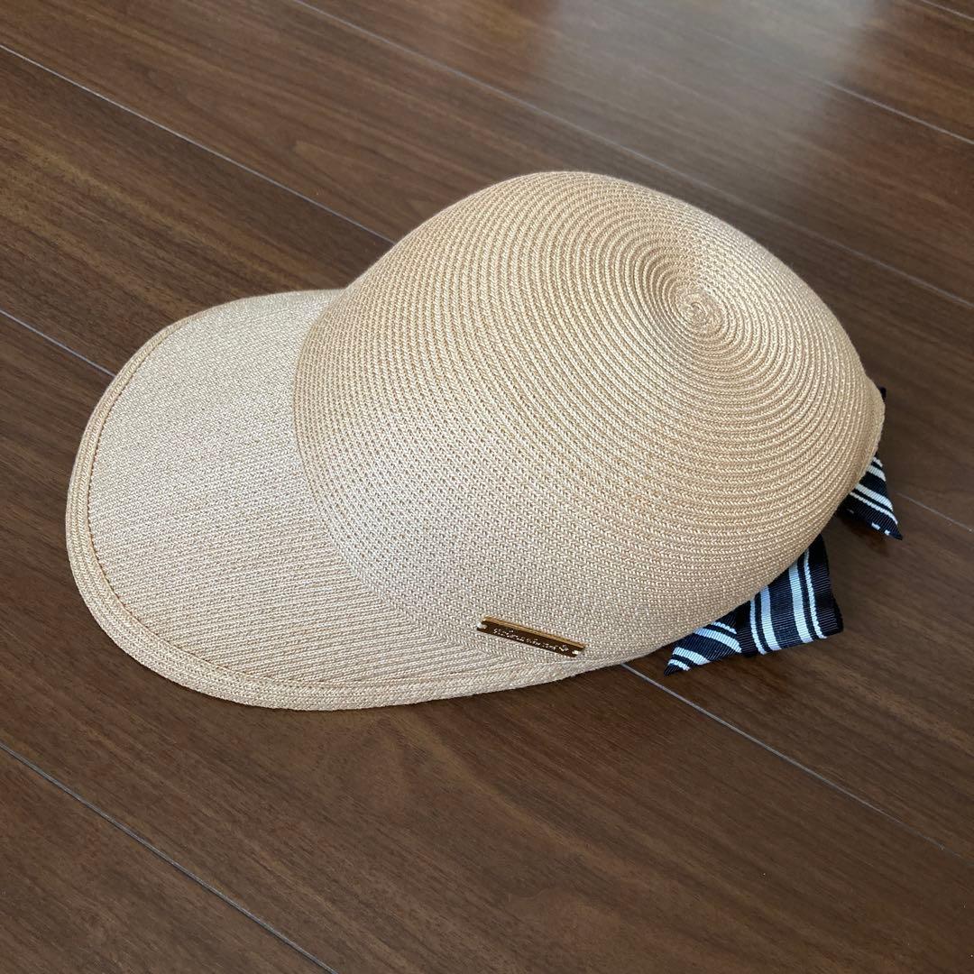 アシーナ ニューヨーク JANET ジャネットストライプ キャップ