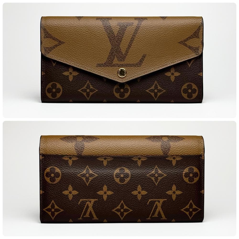 極美品 ルイヴィトン モノグラム ジャイアント ポルトフォイユ サラ IC 箱付