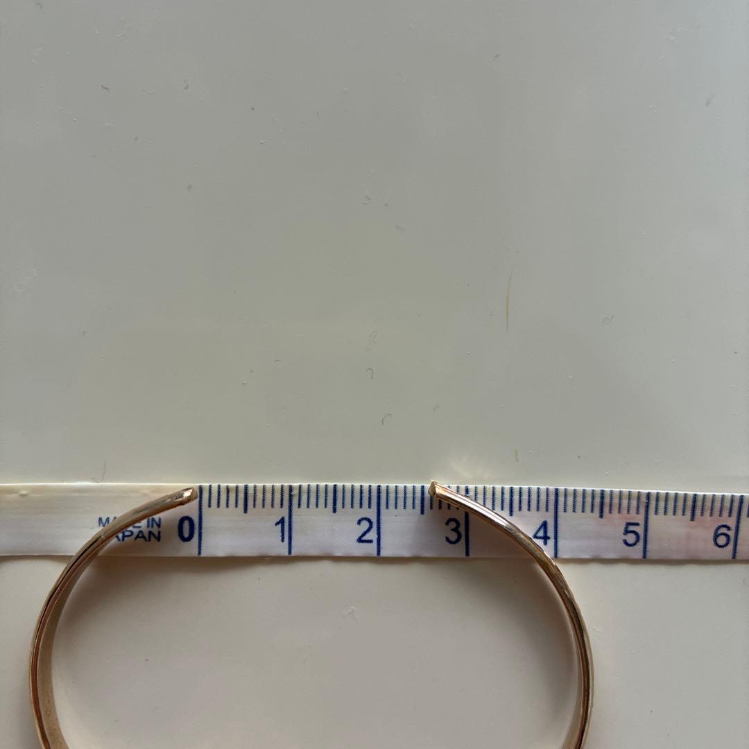 ②インディアンジュエリー バングル ゴールド NAVAJO ナバホ族 ホピ族