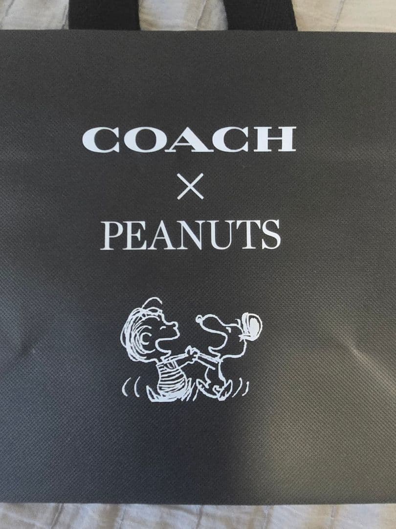COACH×PEANUTS 晴雨兼用折り畳み傘 COACHショッパー付き