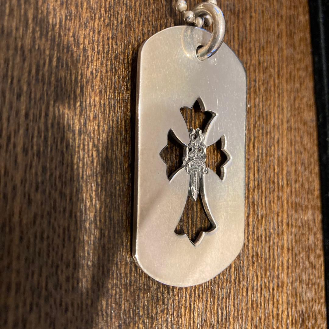 Justin Davis シルバー クロスモチーフ ネックレス