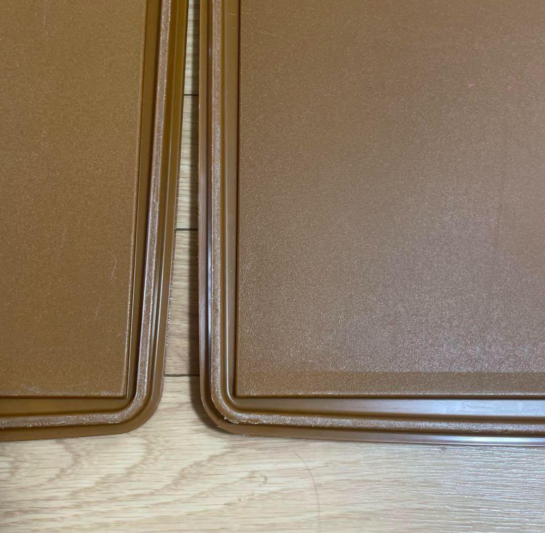 ★タッパーウェア❗️ロングスーパーケース.セピアカラー.38 Lおまとめ3個セット