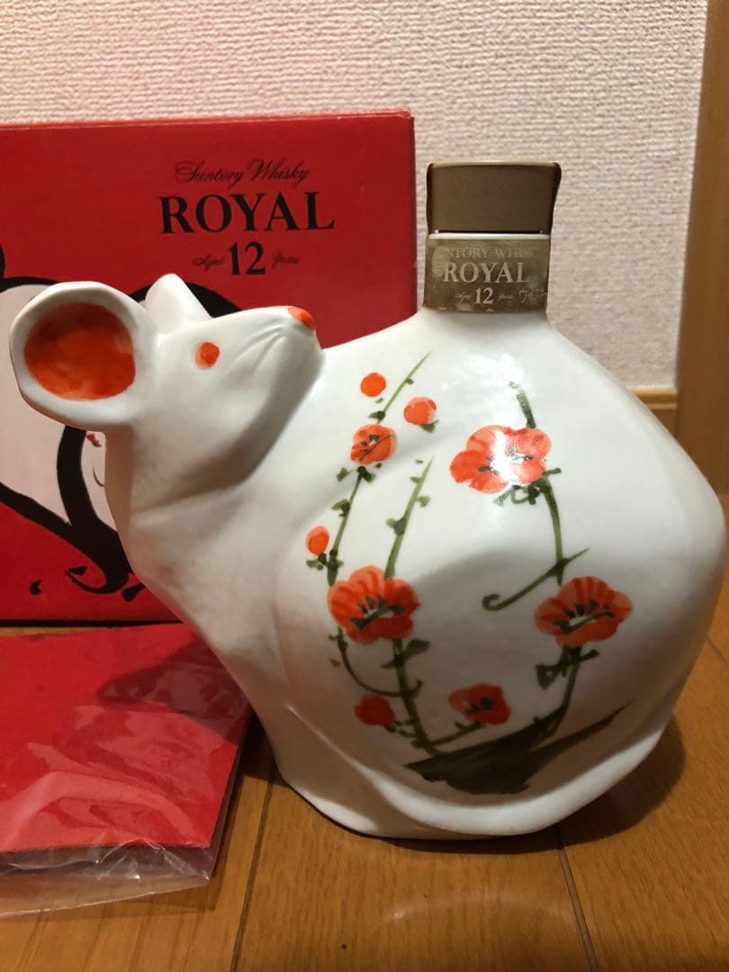 古酒　未開栓　サントリー 干支ウィスキー　鼠