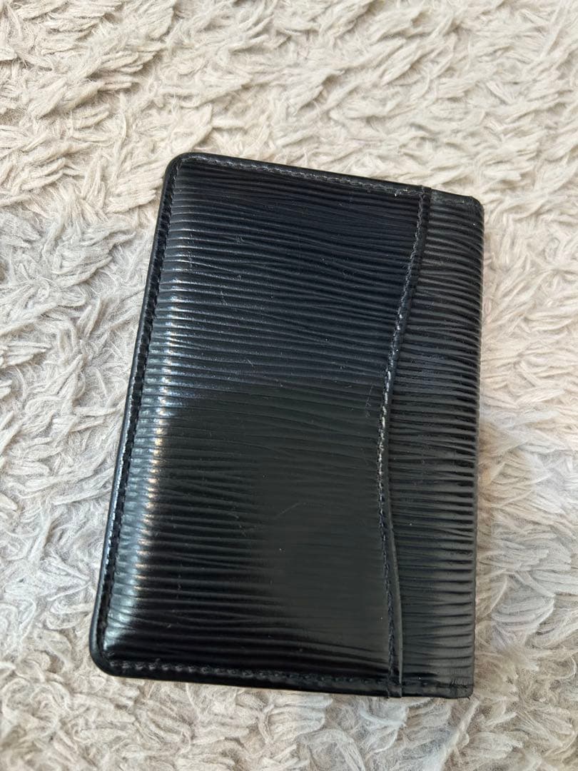 Louis Vuitton エピ 名刺入れ ブラック