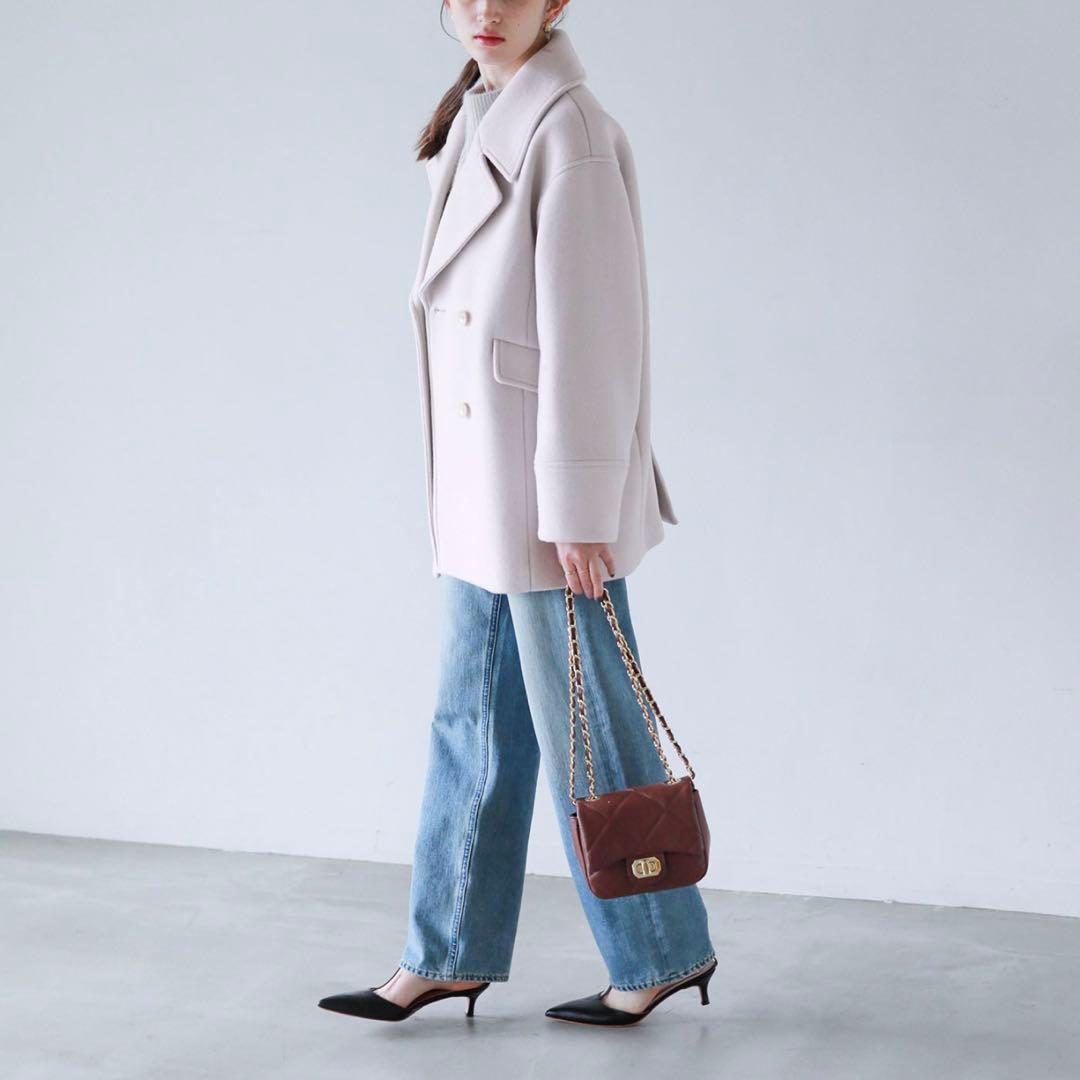 ❁ 未使用❁ ラトータリテ　ダブルビーバーPコート 38 最終値下げ中