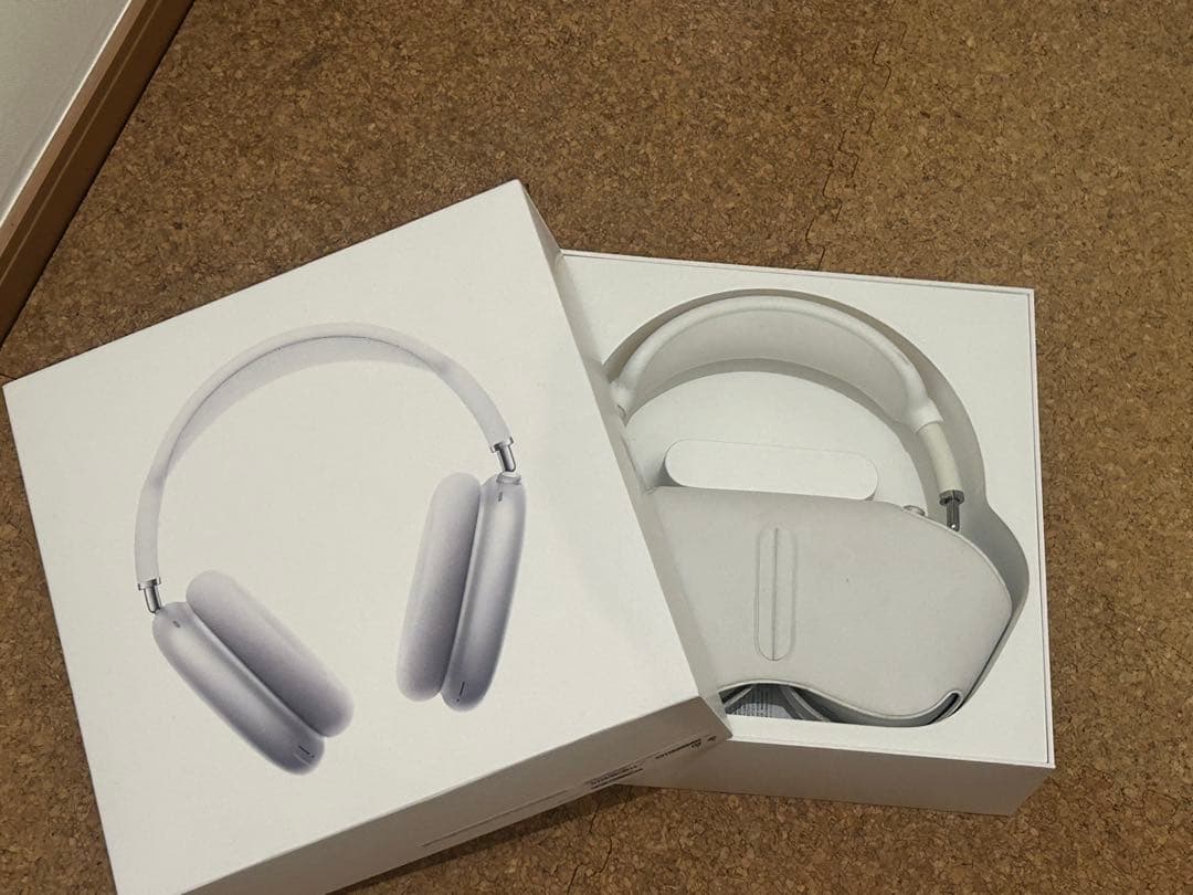 AirPods Max ワイヤレスヘッドフォン シルバー ホワイト 本体