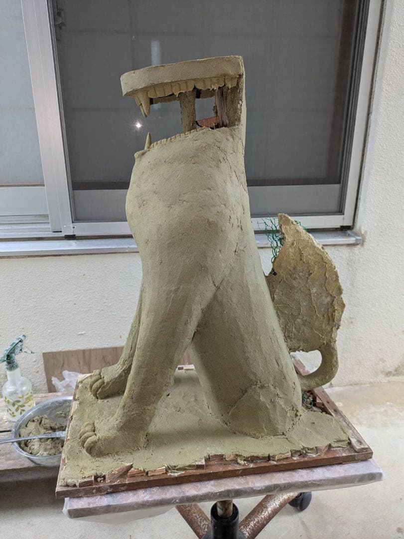 漆喰シーサー　1体