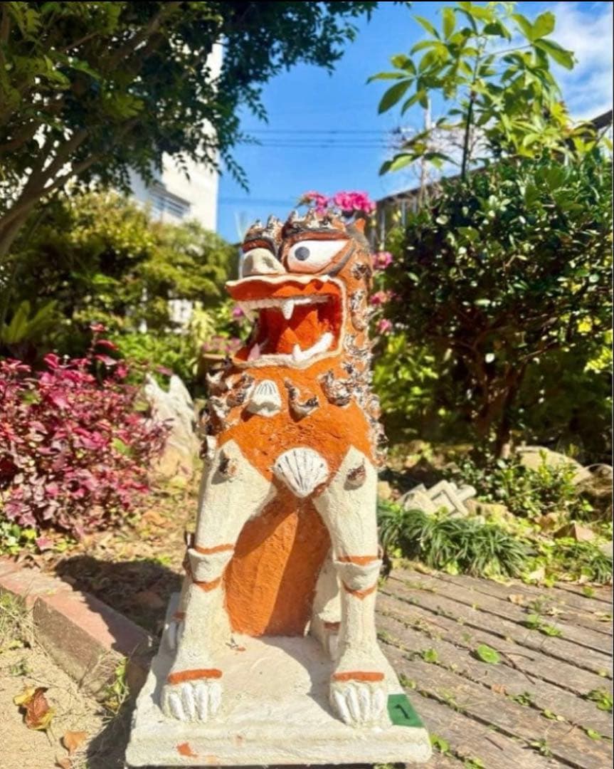 漆喰シーサー　1体