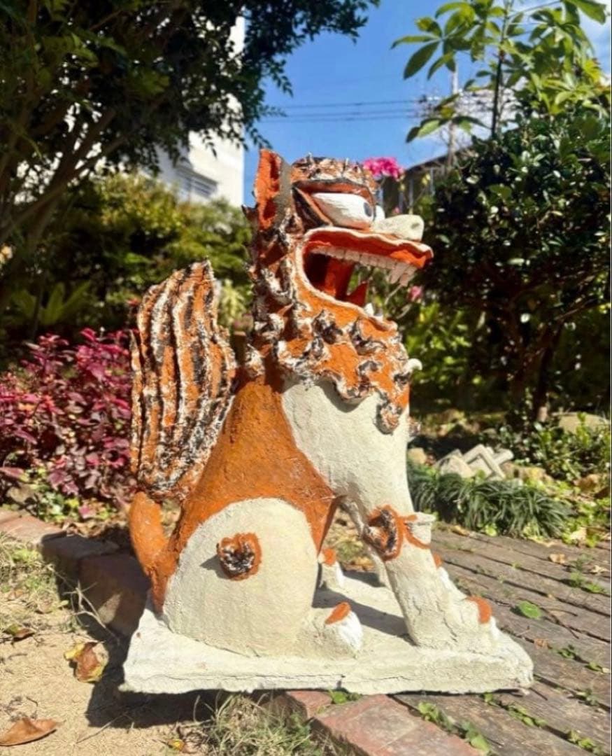 漆喰シーサー　1体