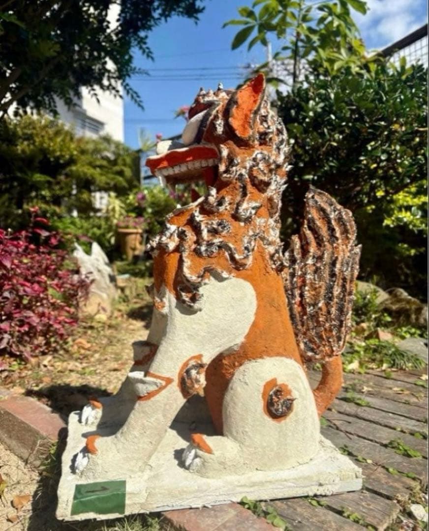 漆喰シーサー　1体