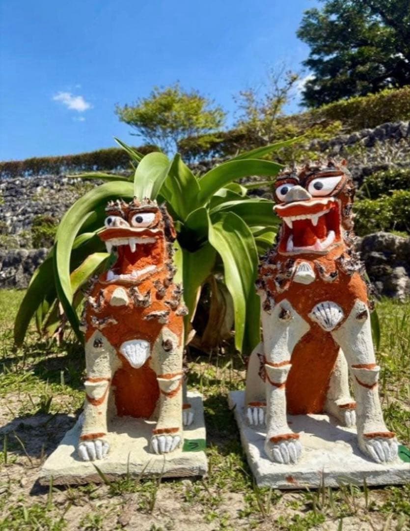 漆喰シーサー　1体