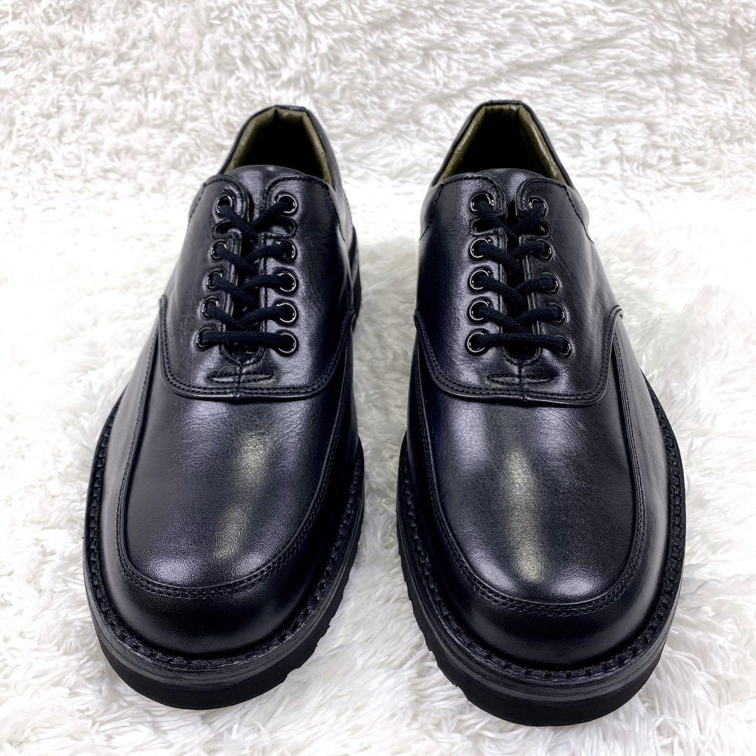 未使用 大塚製靴 レザー ビジネスシューズ Vibramソール コンフォート 黒