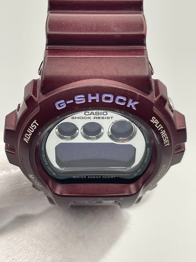 G-SHOCK DW-6900SB-4 ワインレッド レア カシオ