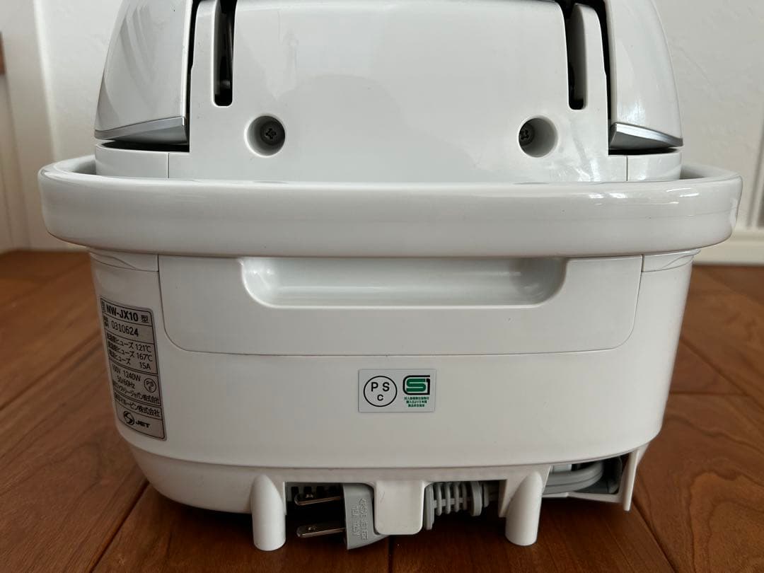 象印炊飯器 極め炊き 圧力IH炊飯ジャー 5.5合NW-JX10 2021年製