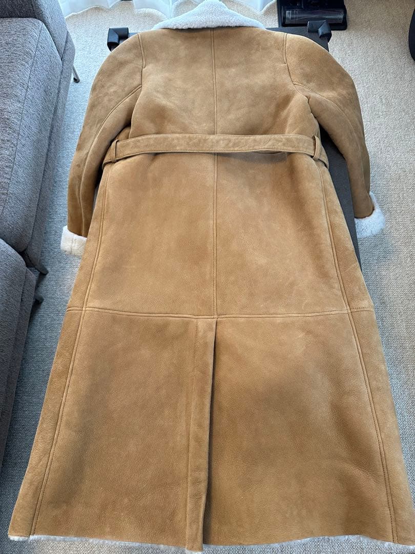 【最終値下げ】新品maje paris リアルムートンコート