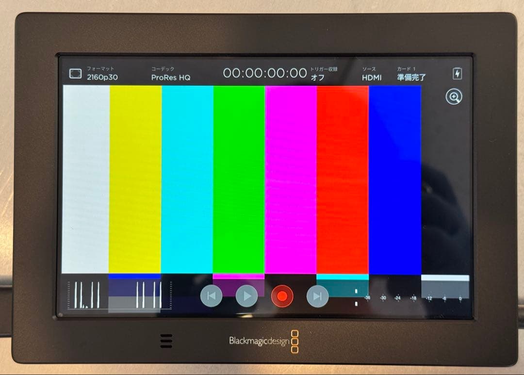 ビデオカメラ Blackmagic Video Assist 4K