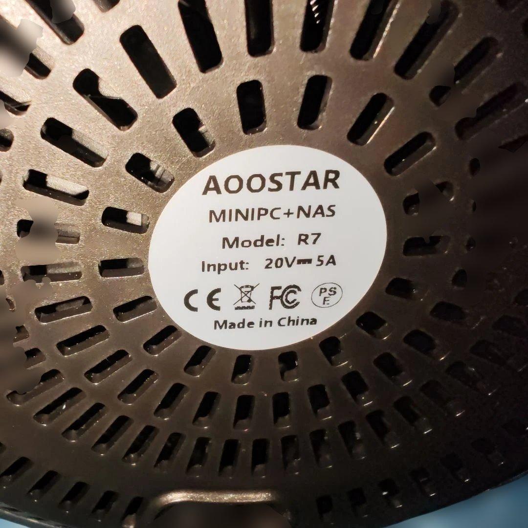 【美品】AOOSTAR R7 Ryzen7 5825u ミニPC