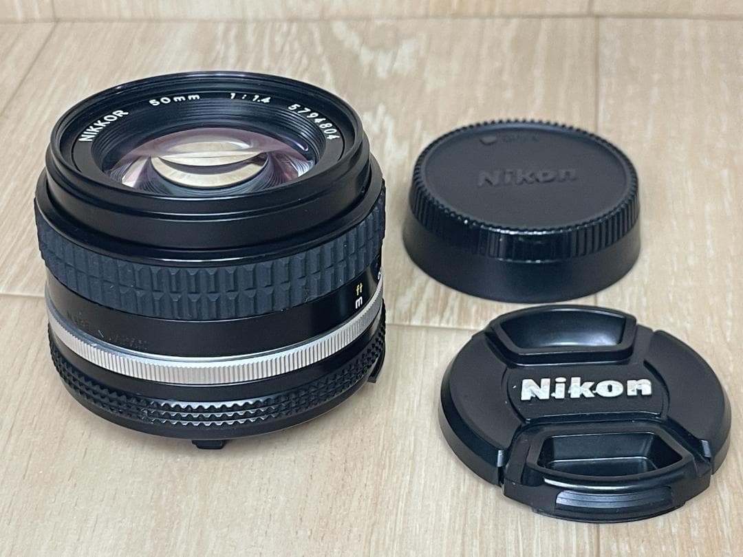 【美品】Nikon Ai-s NIKKOR 50mm F1.4 ニコン