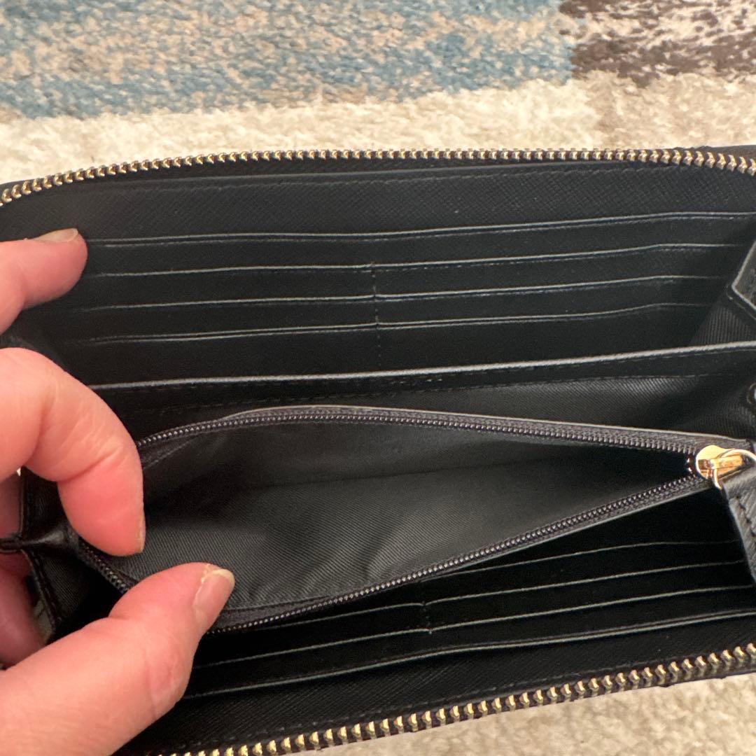 コーチキルティング長財布