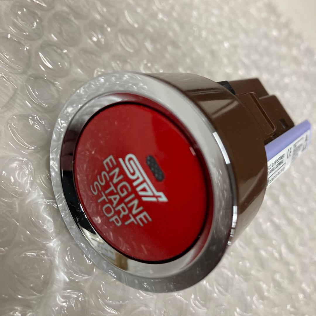 スバル STIプッシュエンジンスイッチ 開封済み 未使用