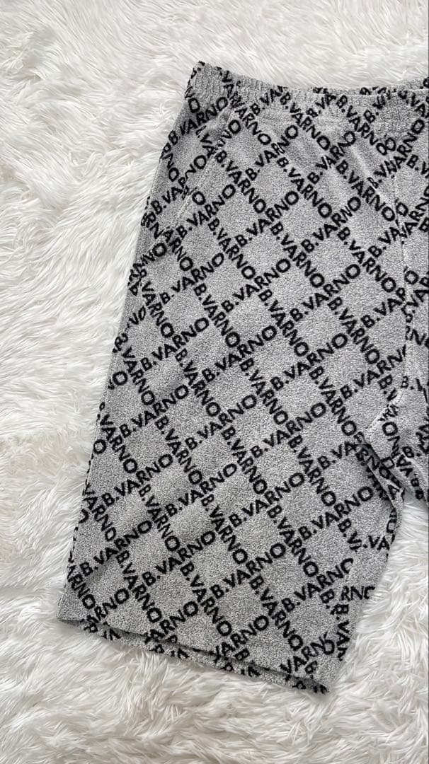 BARNI VARNOバーニヴァーノ☆ロゴ柄ショートパンツ メンズ