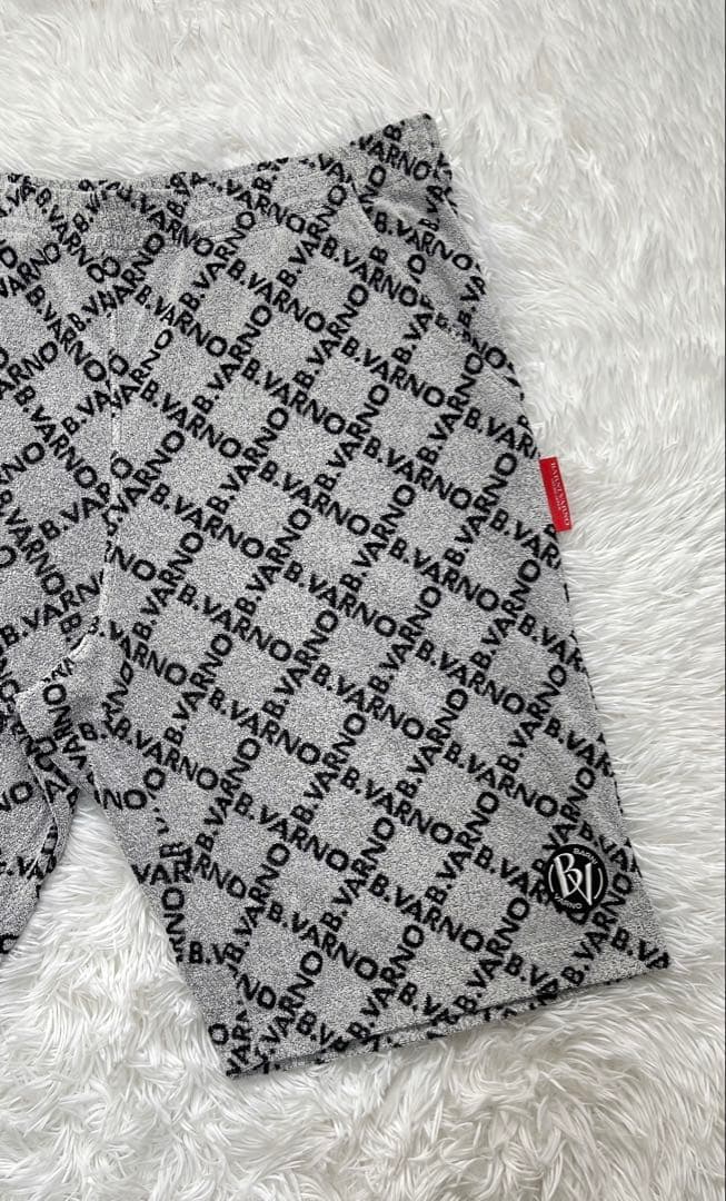 BARNI VARNOバーニヴァーノ☆ロゴ柄ショートパンツ メンズ