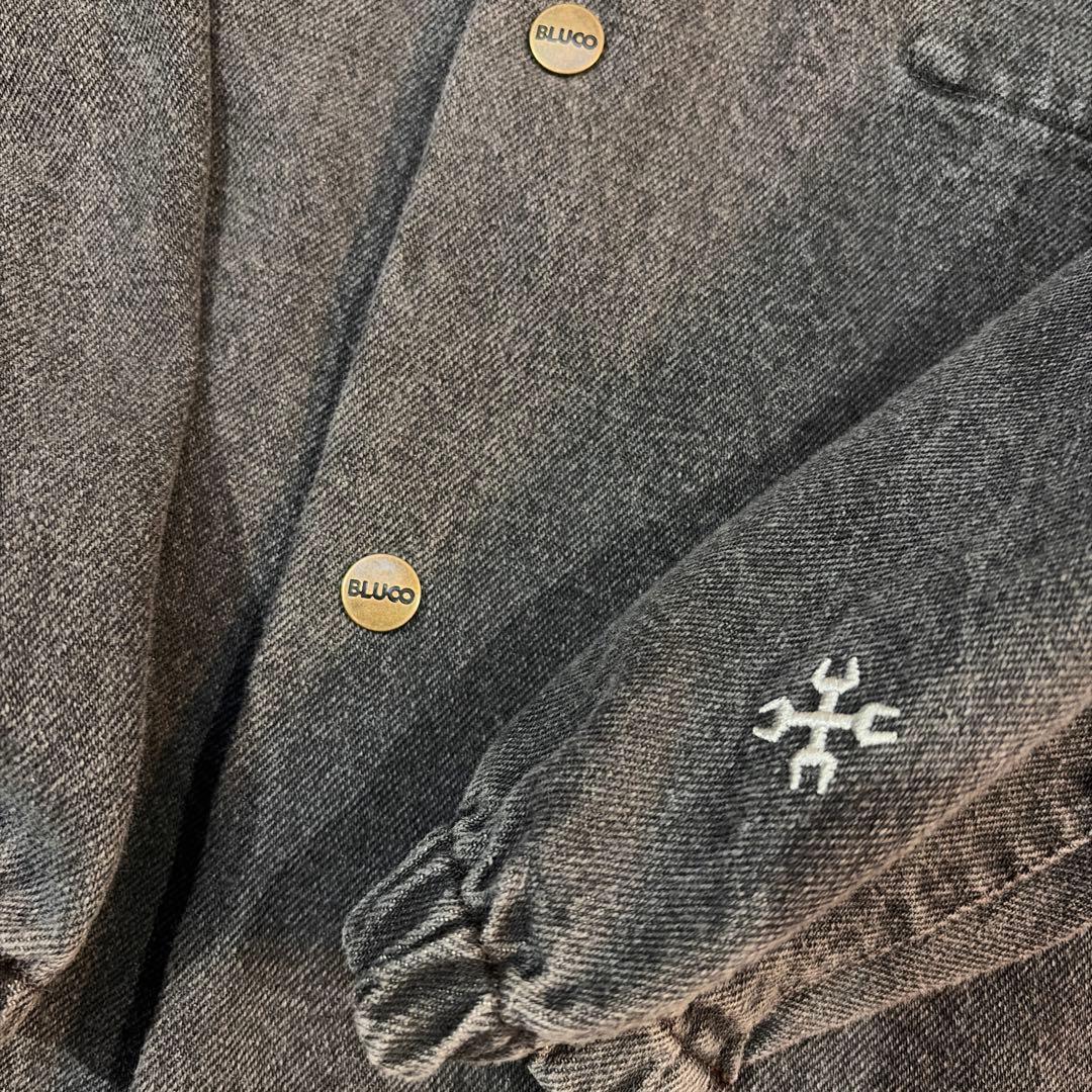 BLUCO グレー デニムジャケット
