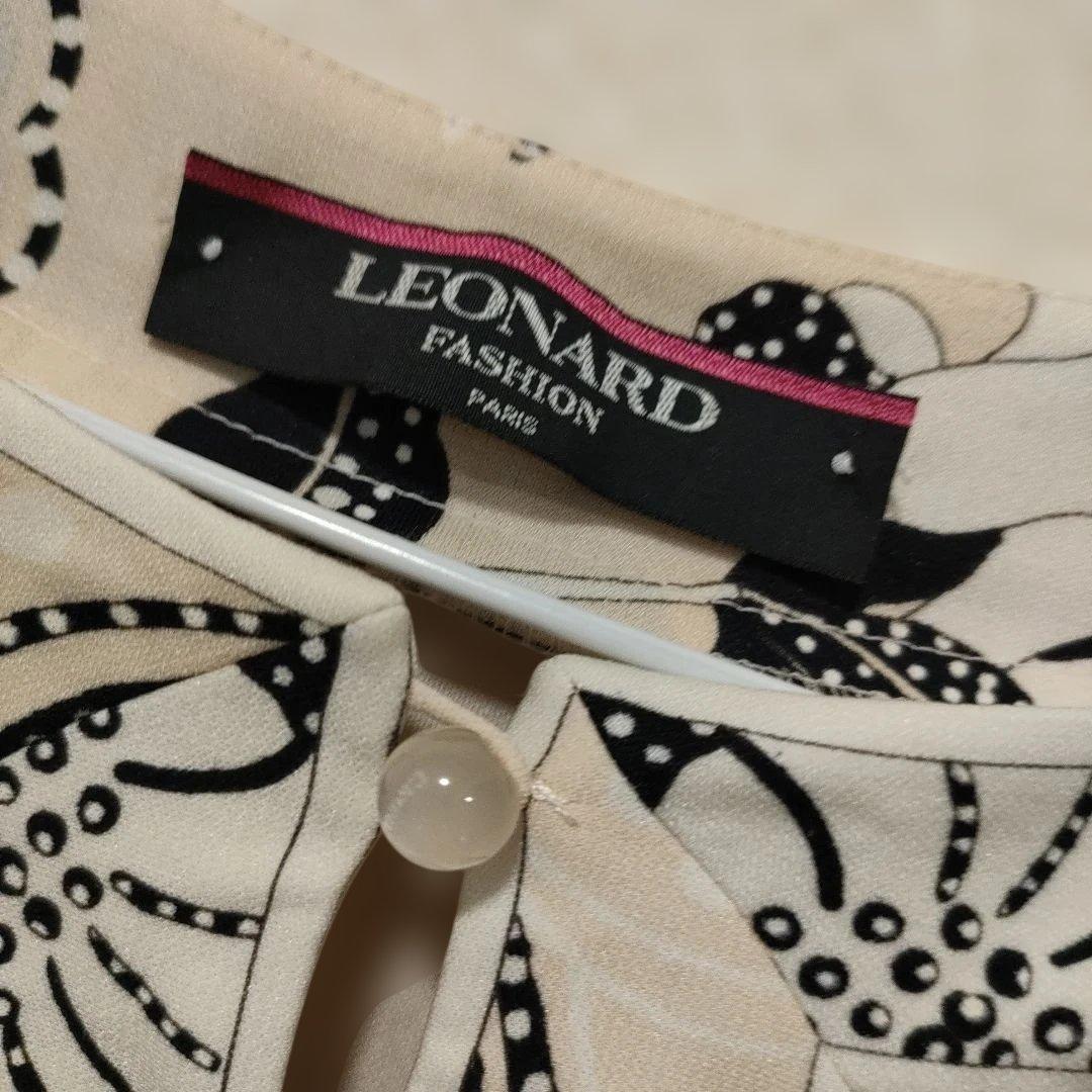i16 超美品　レオナール　LEONARD　トップス　チュニック カンカン　M