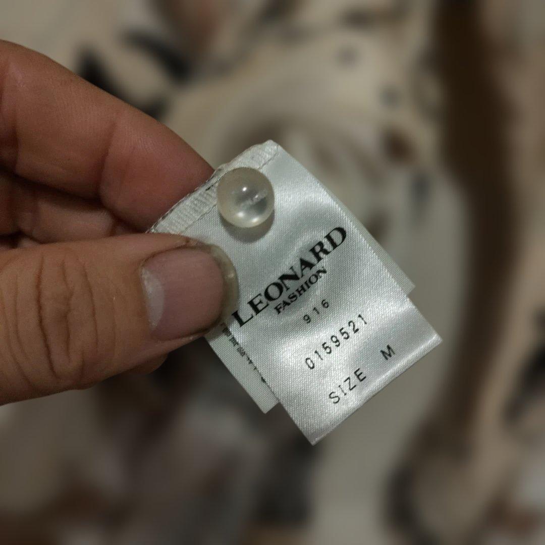 i16 超美品　レオナール　LEONARD　トップス　チュニック カンカン　M