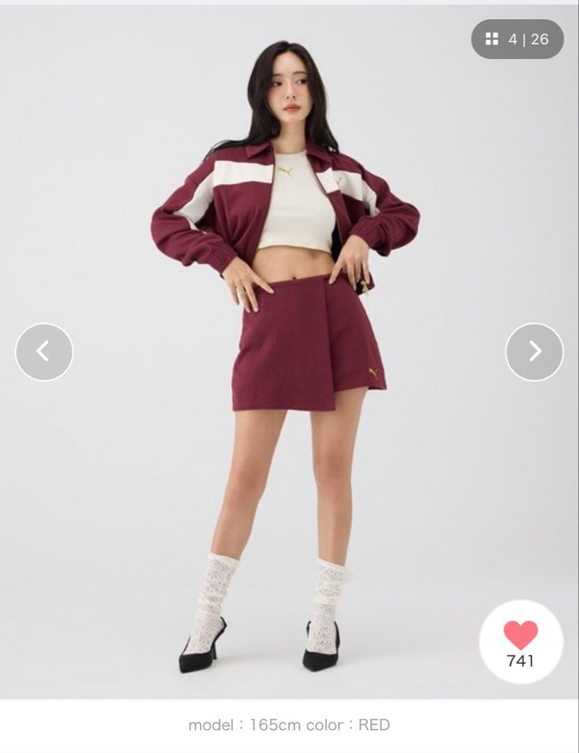 【タグ付き新品】eimy PUMA限定コラボ トラックジャケット