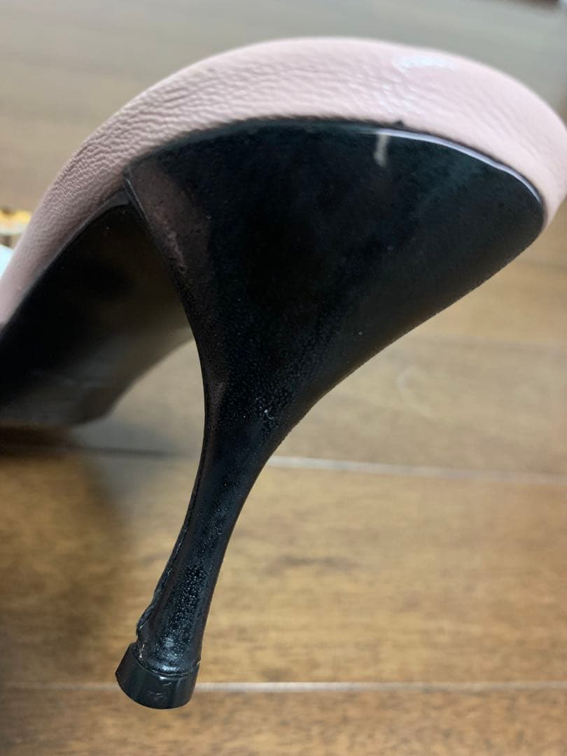 PRADA ヴィンテージ2003年春夏 ミュール　和柄、着物生地