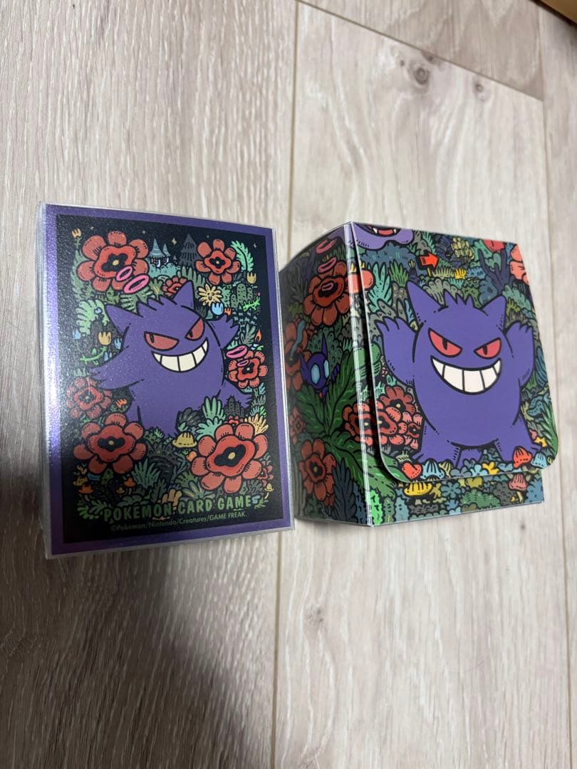 ポケモンカード引退　シャワーズ、サンダース ゲンガー スリーブデッキケース付き